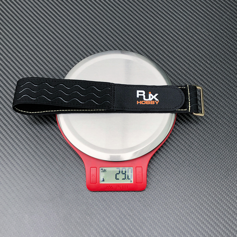 RJX 2pcs 40mm Width Kevlar Stitched Non-Slip Silicone Battery Straps(Length: 400 / 500 / 600 / 700 / 800 / 1000mm)