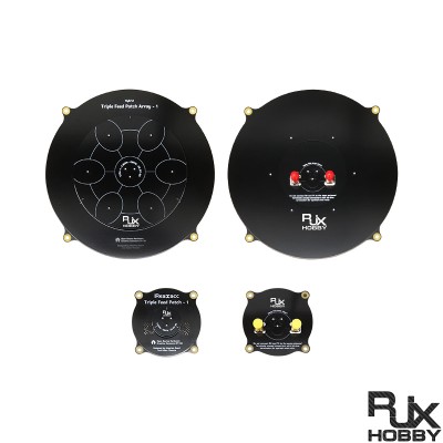 RJXHOBBY 9.4 14dBi  5.8GHz Triple Feed Patch SMA Connector Extremely Low Sidelobes Antenna High Gain