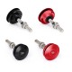 RJX 2 sets Universal Push Button Billet Hood Pins Lock Clip Kit Car Quick Latch New Engine Bonnets