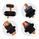 RJXHOBBY 1 Pair MPX 8Pin Connector Multi-Wires 60 Core 300mm With Servo Extension Plug 
