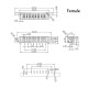  RJX 5 Pairs 7A 30V 8Pin For DJI Mavic3 Drone Battery Connector Pitch 2.5mm Male Female plug