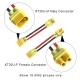 RJXHOBBY 5pcs XT30U Female to Male Connector with 45mm 18AWG Silicone Wire Specification