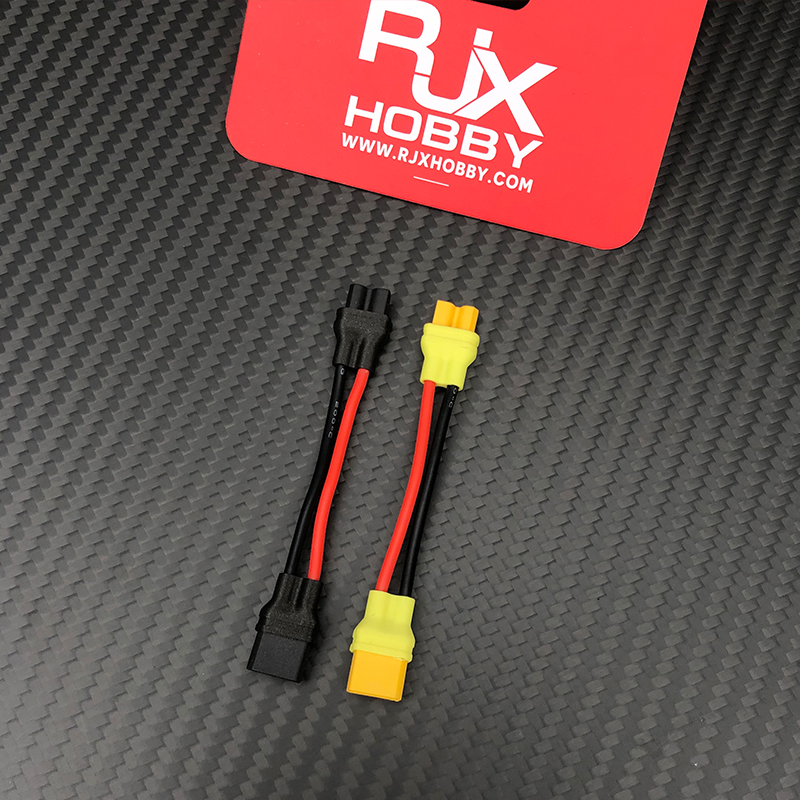 RJXHOBBY 5pcs XT30U Female to Male Connector with 45mm 18AWG Silicone Wire Specification