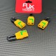 RJX 10pcs XT90-S Anti Spark Connector Bind Plug Loop Short Circuit 10AWG