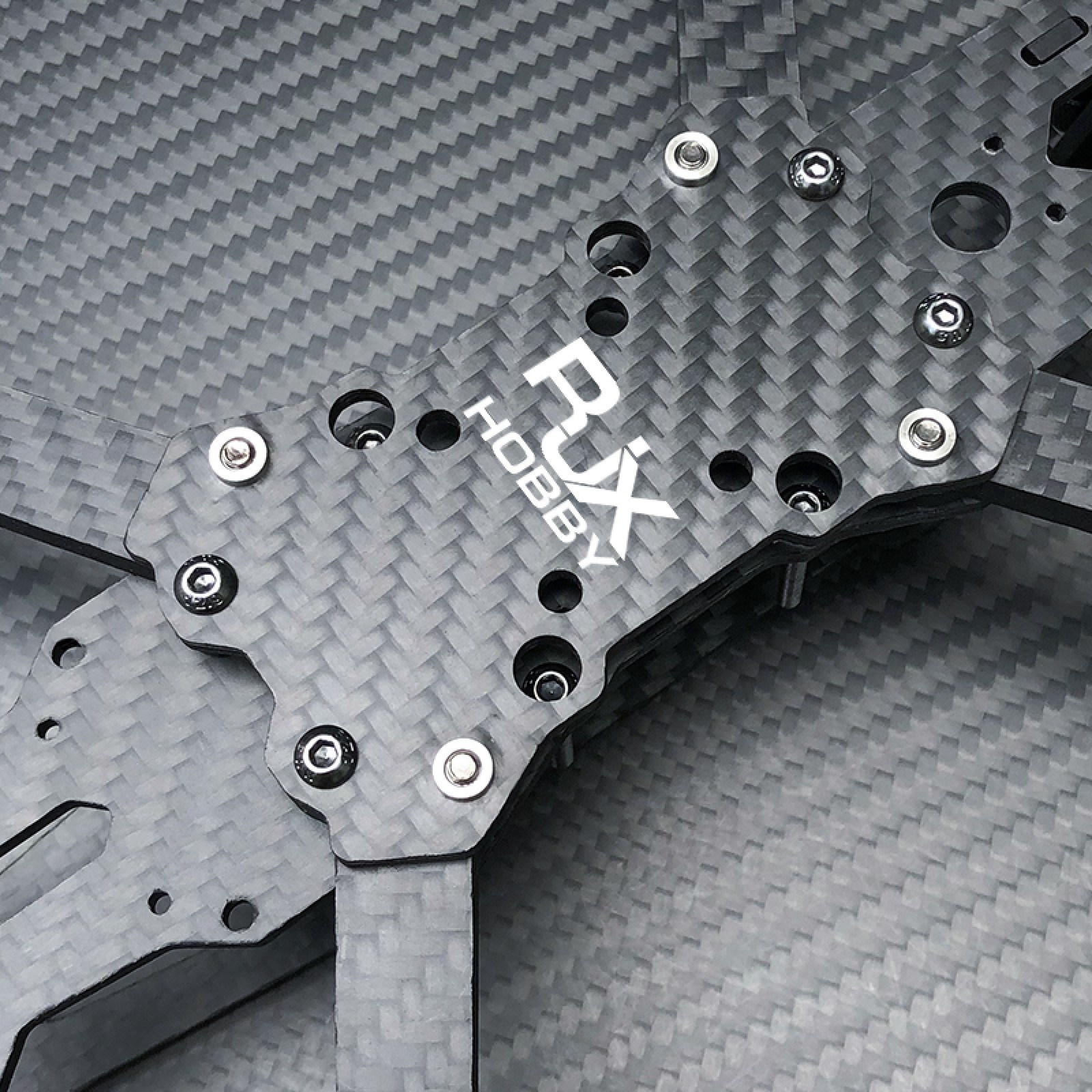 RJX Mark4 V2 7inch 295mm Carbon Fiber Twill matte Frame Kit For RC FPV ...