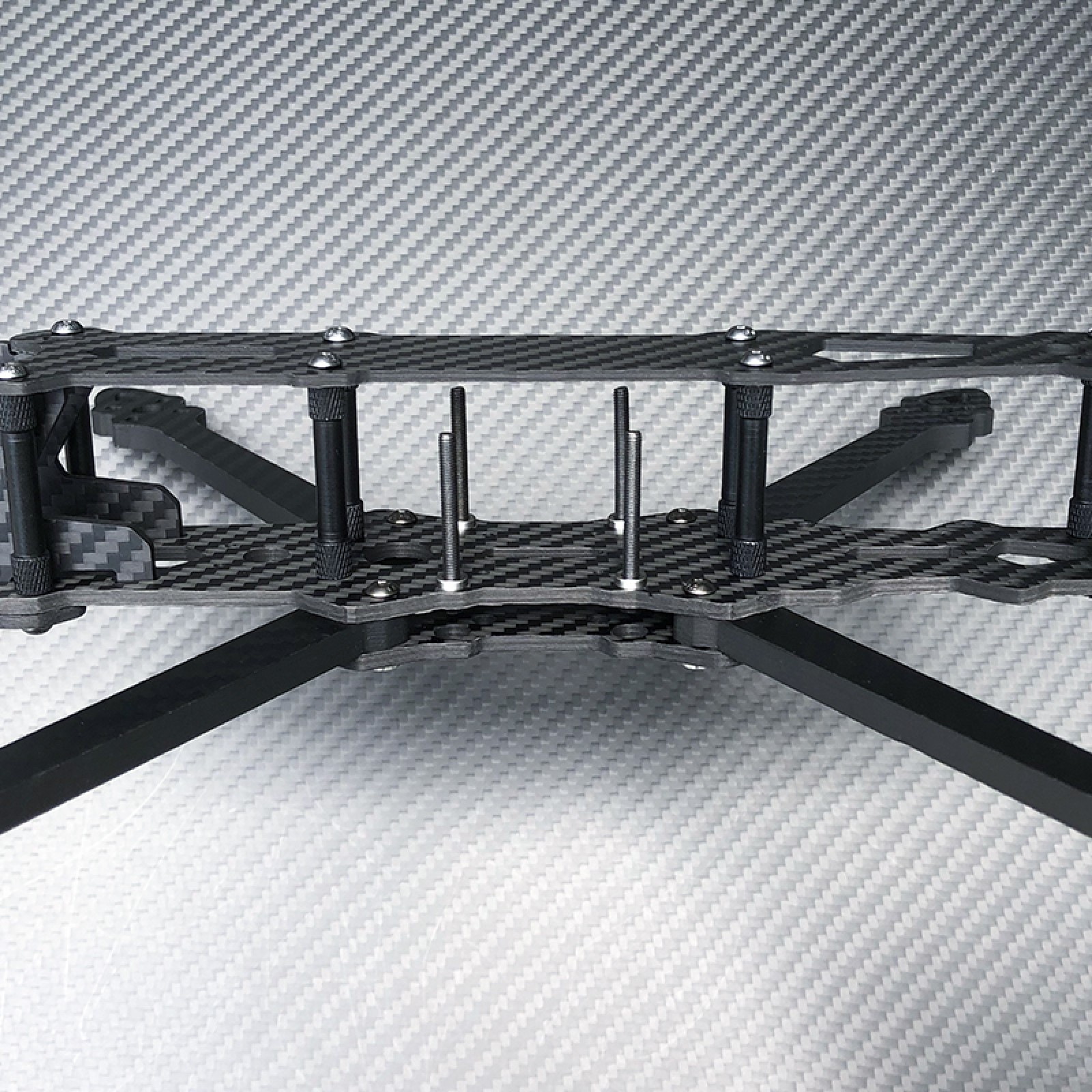 RJX Mark4 V2 7inch 295mm Carbon Fiber Twill matte Frame Kit For RC FPV ...