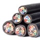 RJX 10meters Shielded cable wire  2/3/4/5/6/7/8 core 0.5 1.0mm pure copper shielded wire