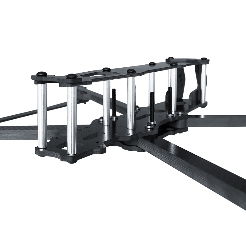 RJX Mark4 V2 9inch 387mm Carbon Fiber Plain matte Frame Kit For RC FPV Racing Drone