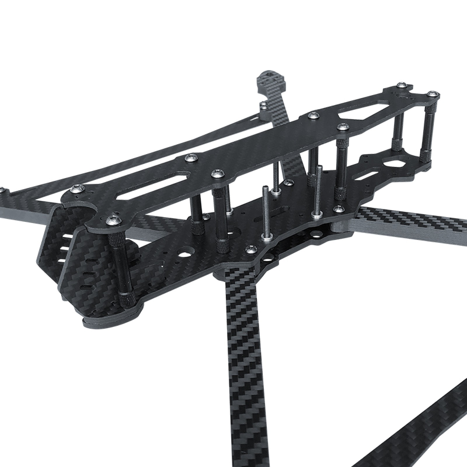 RJX Mark4 V2 10inch 427mm Carbon Fiber Twill matte Frame Kit For RC FPV ...