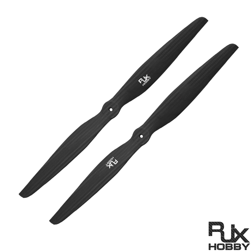 RJX 1pair  16.1X6.4 / 17.1x6.8 / 18.1x7.2 / 19.1x7.6 / 20.1x8 / 22.1x7.4 / 22.1x 8.8inch carbon fiber prop for VTOL  Fixed Wing