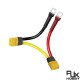 RJXHOBBY 1pcs XT60 Male/Female to 6.2mm copper nose with 10AWG Cable Mount Connector Plug 