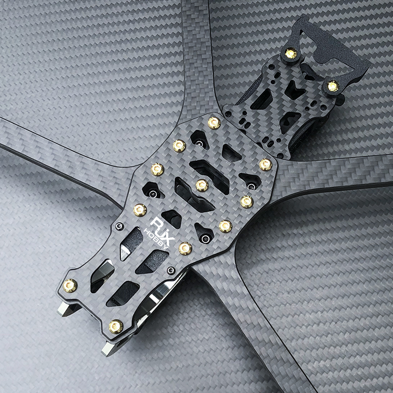 RJXHOBBY Mark5 DC O3 10inch  466mm Carbon Fiber Twill matte Frame Kit For RC FPV Racing Drone