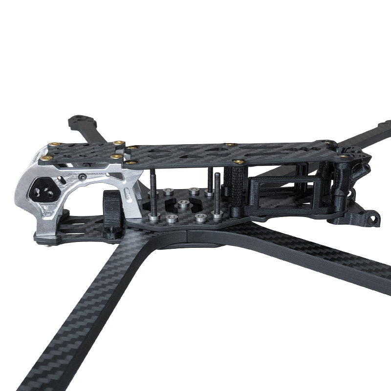 RJXHOBBY Mark5 DC O3 10inch  466mm Carbon Fiber Twill matte Frame Kit For RC FPV Racing Drone