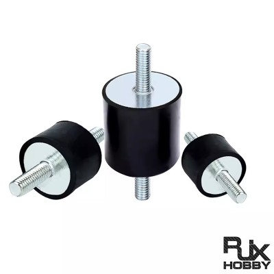 RJXHOBBY 10pcs M3 M4 M5 M6 Car Anti Vibration Rubber Isolator Damper Rubber Bobbin Mount Shock Absorb Mounts