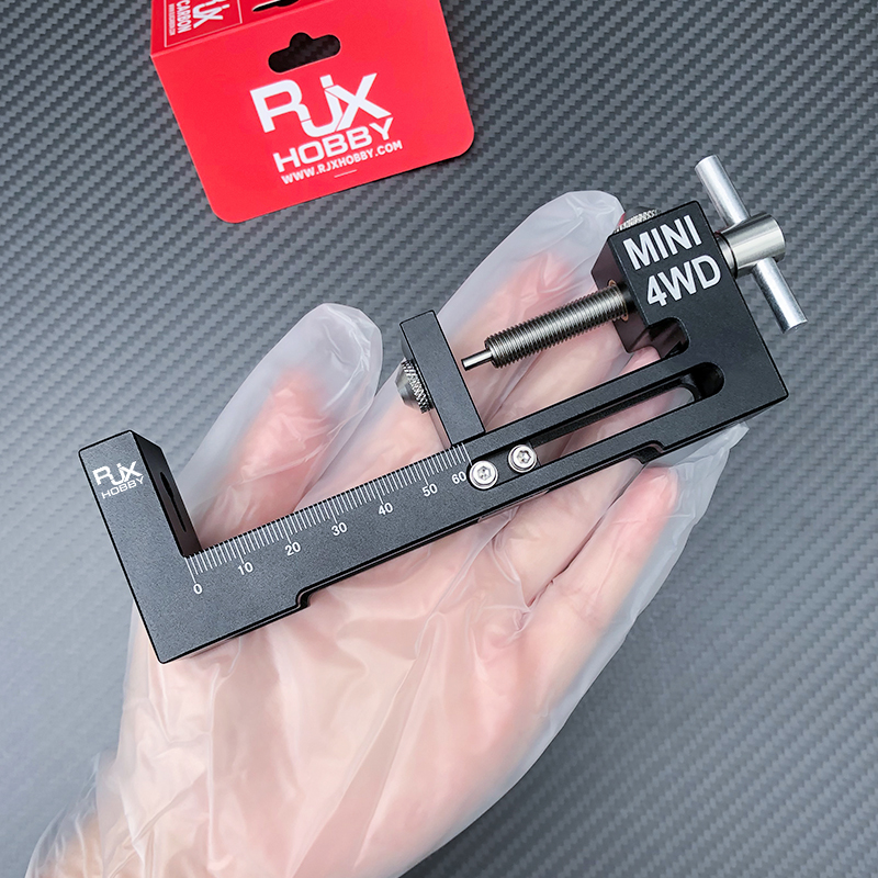 RJX 1pcs Upgraded version Tire Installer Wheel Loader Tires Fitter Device With Bearing Tamiya Mini 4WD Tools Large DIY Parts