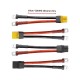 RJXHOBBY 1pcs XT60H Male/Female to 6.2mm copper nose with 12AWG Cable Mount Connector Plug