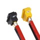 RJXHOBBY 1pcs XT60E Male Connector With 12AWG Cable For RC Models Drone
