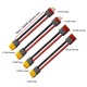 RJX 1pcs XT60 Male/Female To AM-1015E Male/Female T Plug 12awg 10cm Silicone Wire Connector Adapter