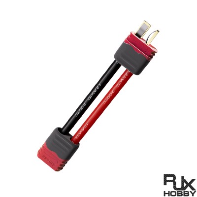 RJX 1pcs AM-1015E Male to Female T Plug Connector With Wire With Sheath Housing