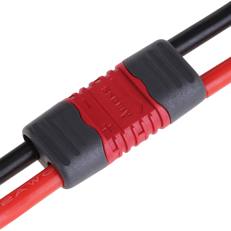 RJX AM-1015E Male Female T Plug Connector With Wire With Sheath Housing For RC Lipo Battery 