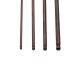 RJX 4pcs L Shaped Hex Key Wrench 1.5 2.0 2.5 3.0mm Hexagon Ball Head Screwdriver Ball Head  Wrench Tools