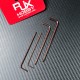 RJX 4pcs L Shaped Hex Key Wrench 1.5 2.0 2.5 3.0mm Hexagon Ball Head Screwdriver Ball Head  Wrench Tools