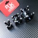RJXHOBBY 1pcs 16/20/25mm Pipe Clip Tubing Clamp Fastener Carbon Tube Fixed Joint for RC Plant Agriculture UAV Drone