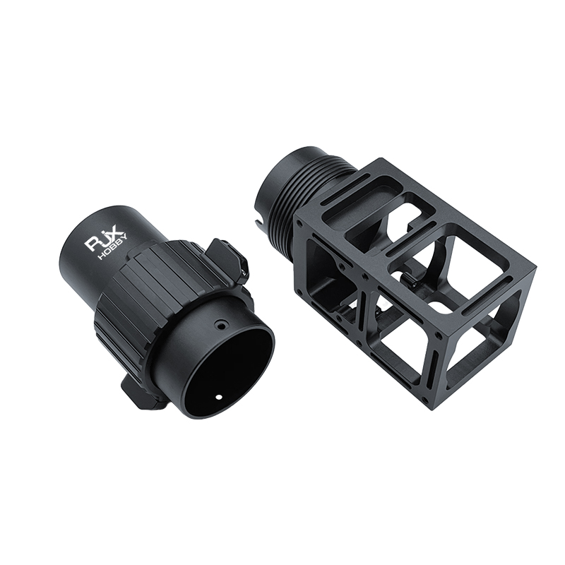 RJX 1pcs 50mm Quick Release Folding Arm Pipe Clamp for Plant Agriculture UAV Drone