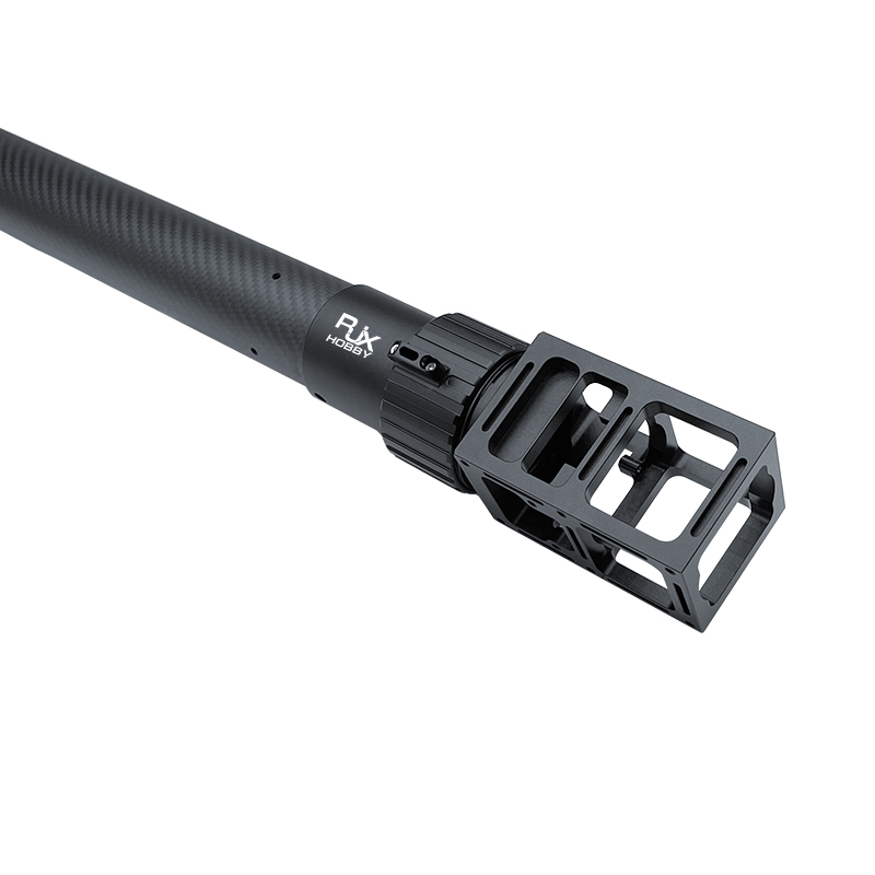 RJX 1pcs 50mm Quick Release Folding Arm Pipe Clamp for Plant Agriculture UAV Drone