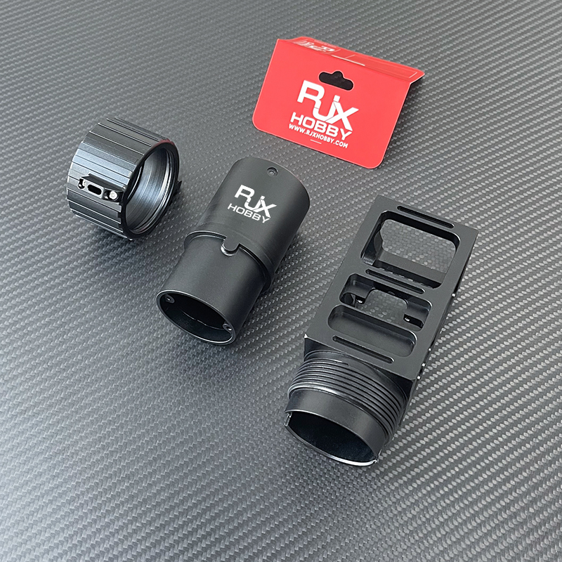 RJX 1pcs 50mm Quick Release Folding Arm Pipe Clamp for Plant Agriculture UAV Drone