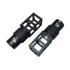 RJX 1pcs 50mm AS120 Quick ReleasePlug Connector Folding Arm Pipe Clamp for Plant Agriculture UAV Drone