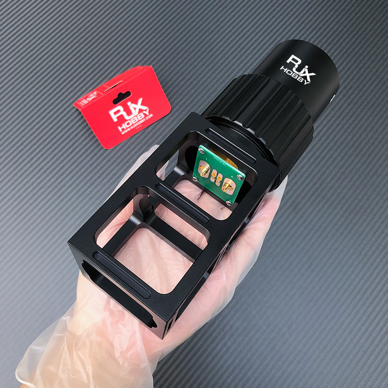 RJX 1pcs 50mm AS120 Quick ReleasePlug Connector Folding Arm Pipe Clamp for Plant Agriculture UAV Drone