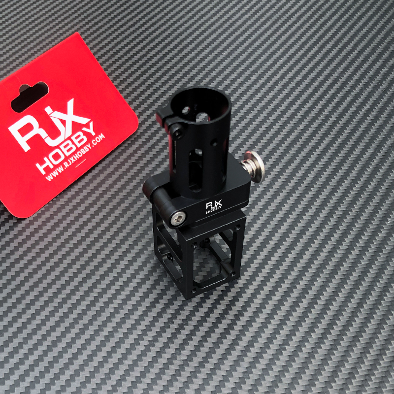 RJX 1pcs 20mm Aluminum alloy folding side arm pipe joint for plant protection uav RC helicopter spareparts