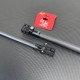 RJX 1pcs 20mm 25mm Aluminum alloy folding side arm pipe joint for plant protection uav RC helicopter spareparts