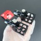 RJX 1pcs 20mm 25mm Aluminum alloy folding side arm pipe joint for plant protection uav RC helicopter spareparts