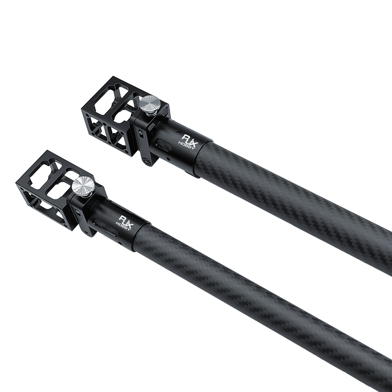 RJX 1pcs 20mm 25mm Aluminum alloy folding side arm pipe joint for plant protection uav RC helicopter spareparts