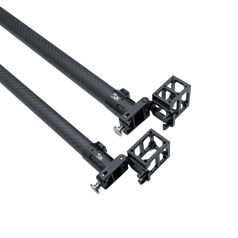 RJX 1pcs 20mm 25mm Aluminum alloy folding side arm pipe joint for plant protection uav RC helicopter spareparts
