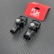 RJX 1pcs 20mm 25mm Aluminum alloy folding side arm pipe joint for plant protection uav RC helicopter spareparts