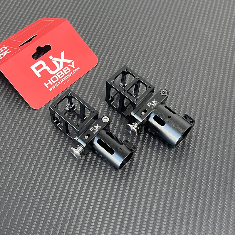 RJX 1pcs 20mm 25mm Aluminum alloy folding side arm pipe joint for plant protection uav RC helicopter spareparts