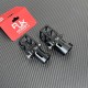 RJX 1pcs 20mm 25mm Aluminum alloy folding side arm pipe joint for plant protection uav RC helicopter spareparts