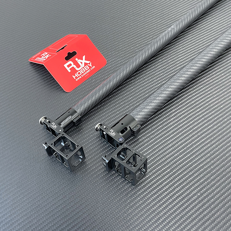RJX 1pcs 20mm 25mm Aluminum alloy folding side arm pipe joint for plant protection uav RC helicopter spareparts