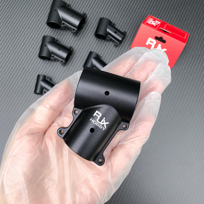 RJX 1pcs 16mm / 20mm / 20 to 25mm / 20 to 30mm /25mm / 25 to 30mm / 30mm / 40mm Tee Joint Landing Gear Connector for RC Plant UAV Drone
