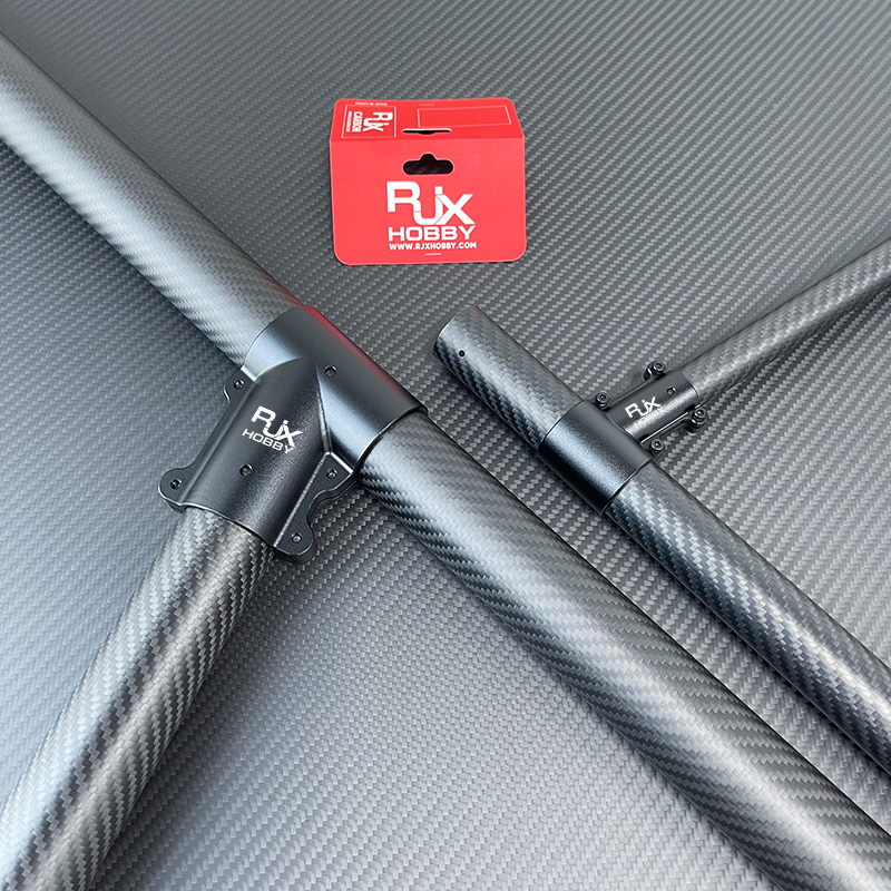 RJX 1pcs 16mm / 20mm / 20 to 25mm / 20 to 30mm /25mm / 25 to 30mm / 30mm / 40mm Tee Joint Landing Gear Connector for RC Plant UAV Drone