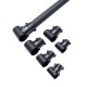 RJX 1pcs 16mm / 20mm / 20 to 25mm / 20 to 30mm /25mm / 25 to 30mm / 30mm / 40mm Tee Joint Landing Gear Connector for RC Plant UAV Drone