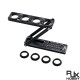 RJX 1pcs Aluminum Shock Stand Shock Absorber Rack Holder for 1/8 1/10 RC Car