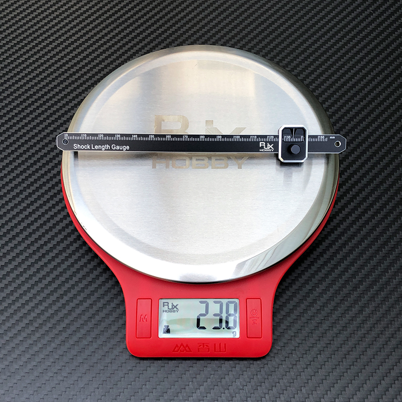 RJX 1 PCS Centro Shock Length & Rebound Gauge RC Car 