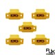 RJXHOBBY 5pcs Amass XT60BE-M Male Plug