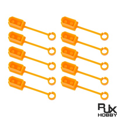 RJX10pcs XT60 Plug Rubber Terminal Insulated Protective Caps for RC Lipo Battery