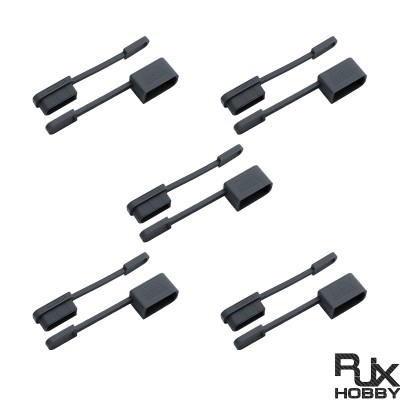 RJX 5pairs QS8 Male Female Plug Waterproof Cap Power Electric Connector Dustproof Cover Protective Shell Housing