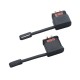 RJX 5pairs QS8 Male Female Plug Waterproof Cap Power Electric Connector Dustproof Cover Protective Shell Housing